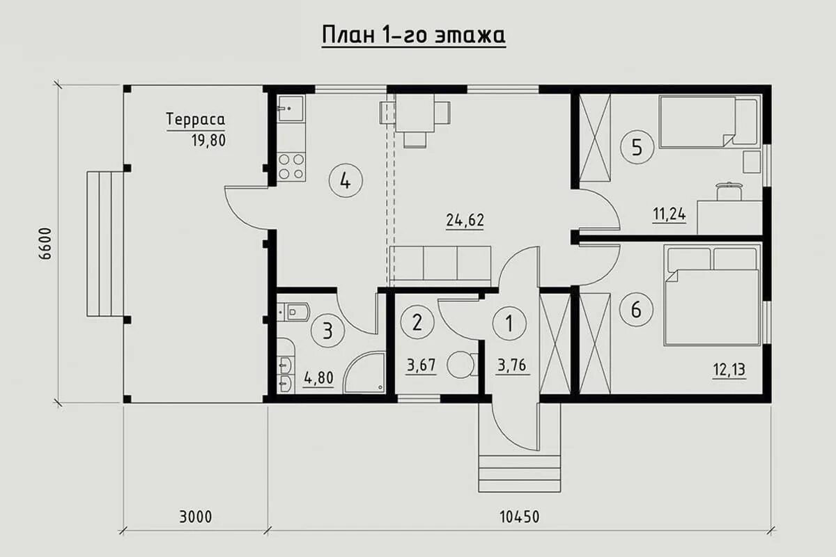 Планировки дома 100 кв м 1 этаж Проект 1 этажного дома 100м2