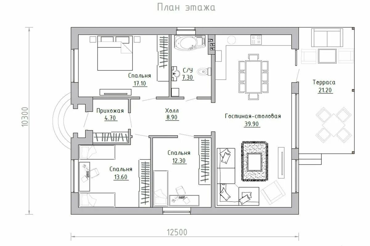 Планировки дома 100 кв м 1 этаж Неудачные планировки частных домов № 2. Октябрь. ПЛАНОБЗОР Дзен