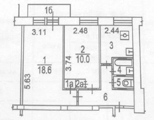 Планировки дома ii 29 Серия II-29 "МОСтройпроект"