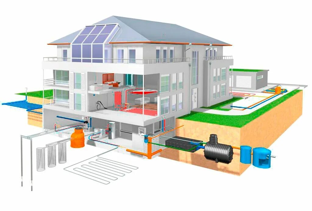 Планировки дома с коммуникациями OV-Proekt, ventilation systems - Yandex Maps