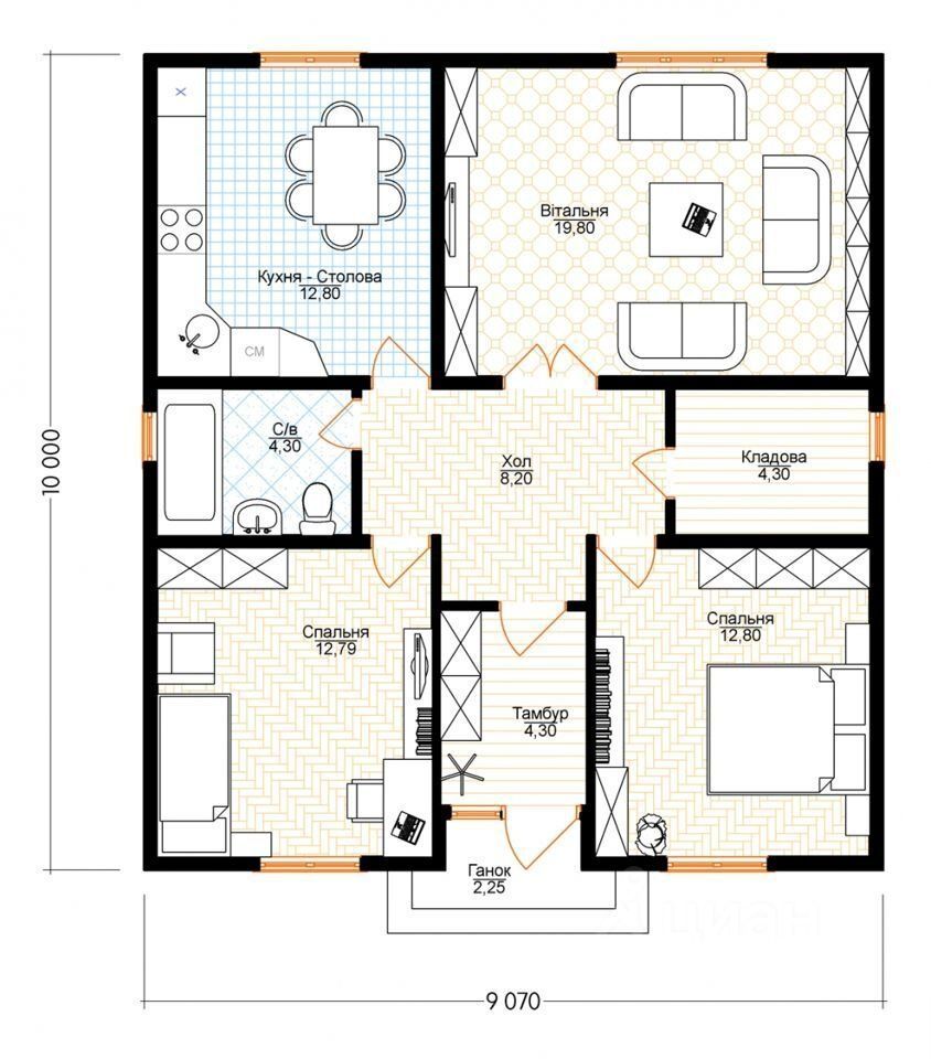 Планировки домов 120кв Продажа дома 87м² ул. Магистральная, Краснодарский край, Краснодар муниципальное