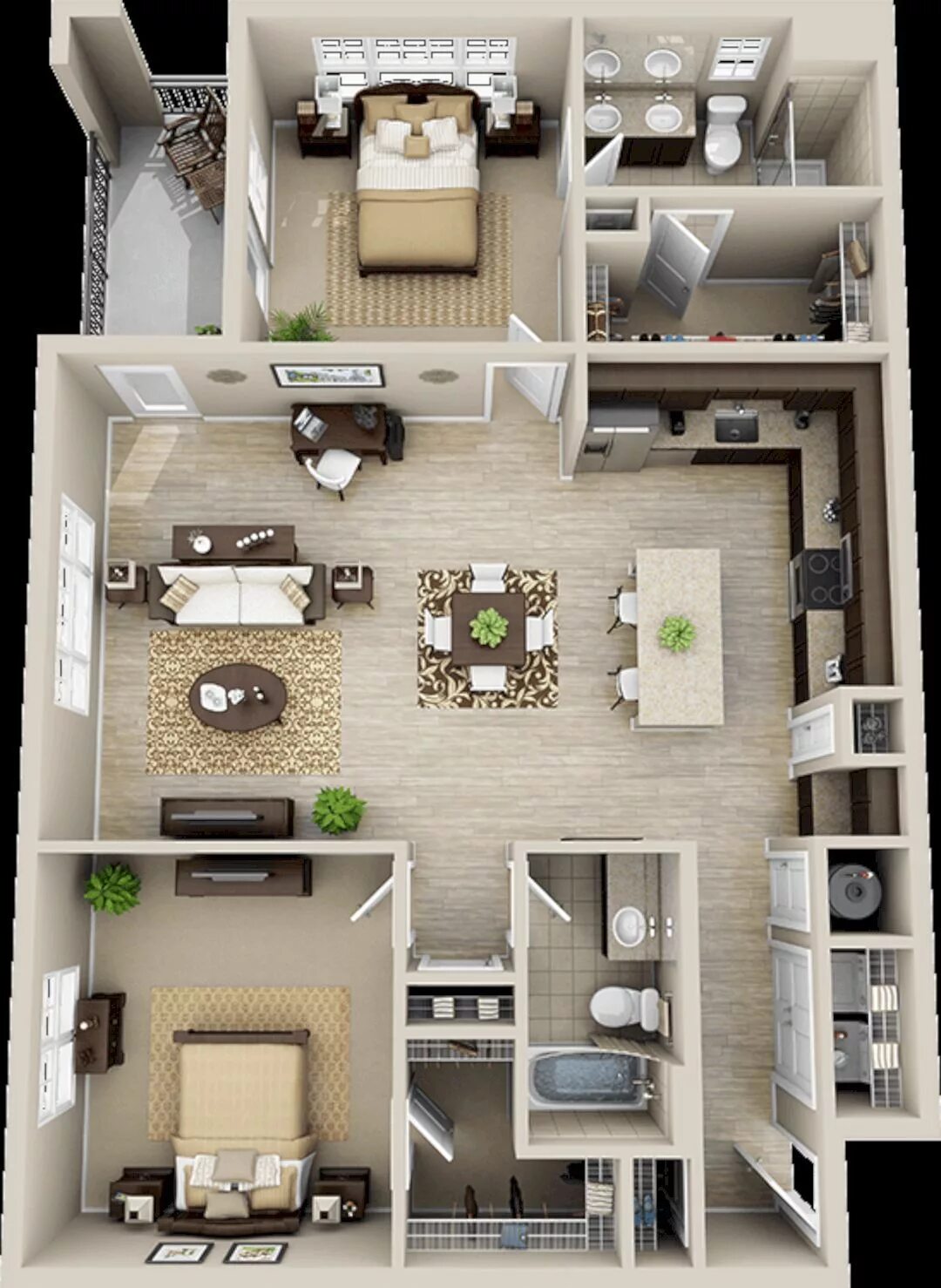 Планировки домов г Why Do We Need 3D House Plan before Starting the Project? Small house plans, Hou
