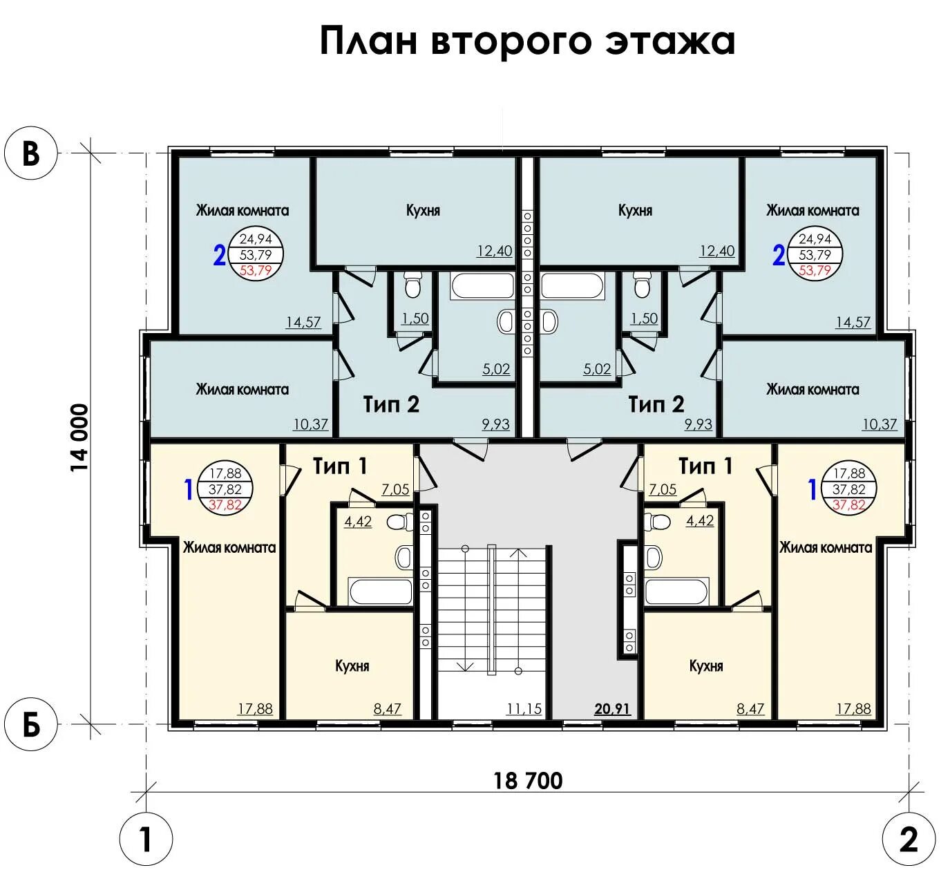 Планировки домов на 8 квартир Строительная компания ШпарСтрой Проект многоквартирного дома Т-118 (Ямал-1)
