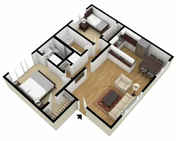 Планировки домов оренбург 2 br 2ba floorplan - Google Search Apartment floor plans, House plans, House flo