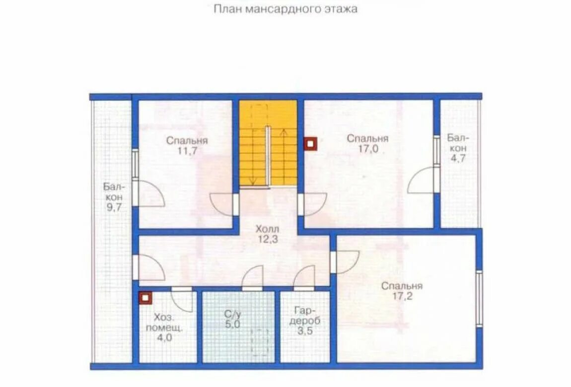 Планировки домов с мансардным этажом Проект недорогого дома АСД-1339 - 151м2, фото, план, цена. Строительство домов п