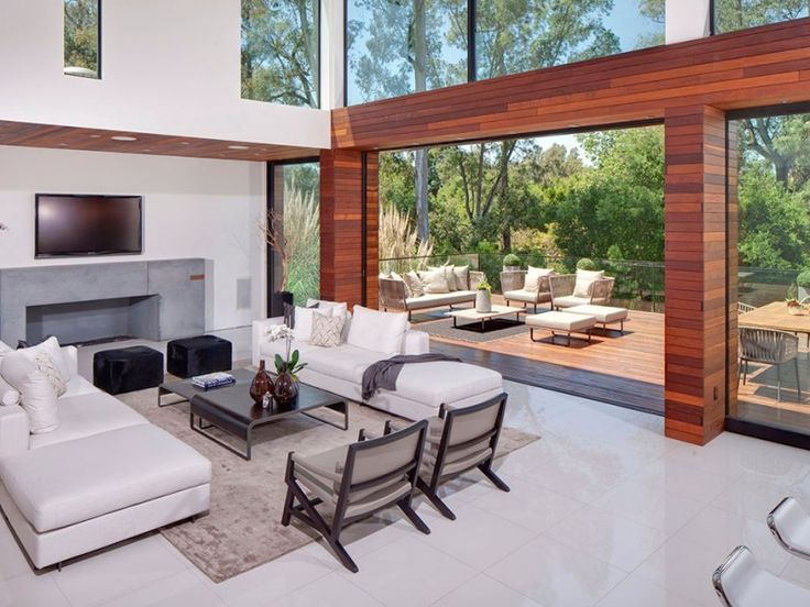 Планировки домов с выходом на террасу Exquisite Beverly Hills Residence at 1060 Woodland Drive California homes, Resid