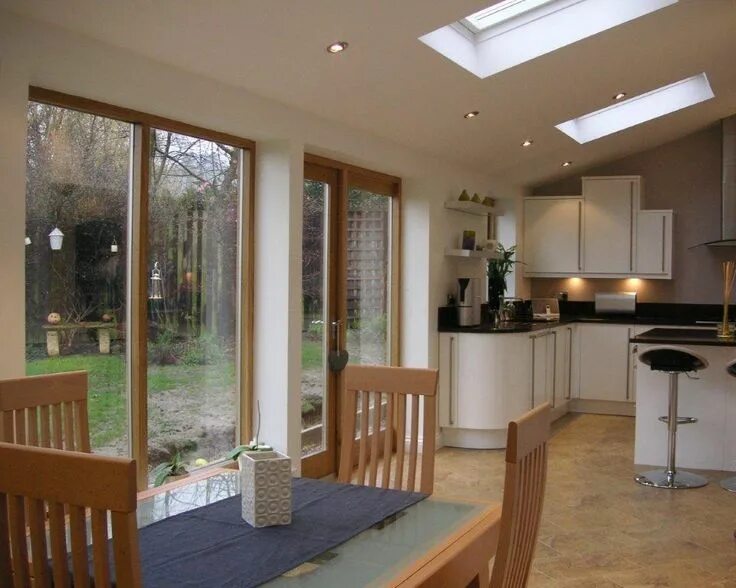 Планировки домов с выходом на террасу Image Detail for - Kitchen extension and family room in Baildon Open plan kitche