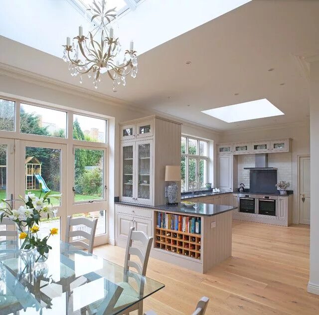 Планировки домов с выходом на террасу Ballsbridge - Traditional - Kitchen - Dublin - by Optimise Home Houzz IE Diy kit
