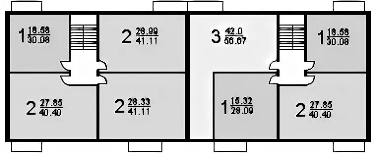 Планировки домов серии i 511 Планировка хрущевка серия 1-511