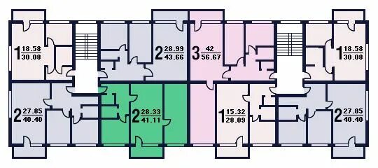 Планировки домов серии i 511 Серия 1-511 "МОСтройпроект"