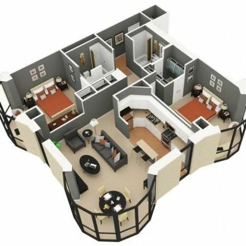 Планировки домов в москве ПЛАНИРОВКИ 3D House plans, Sims house plans, House layout plans