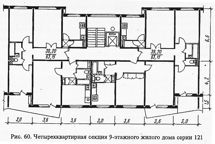 Планировки этажей панельного дома Новые типовые проекты жилых домов (Здания: Жилые здания) ARHPLAN.ru