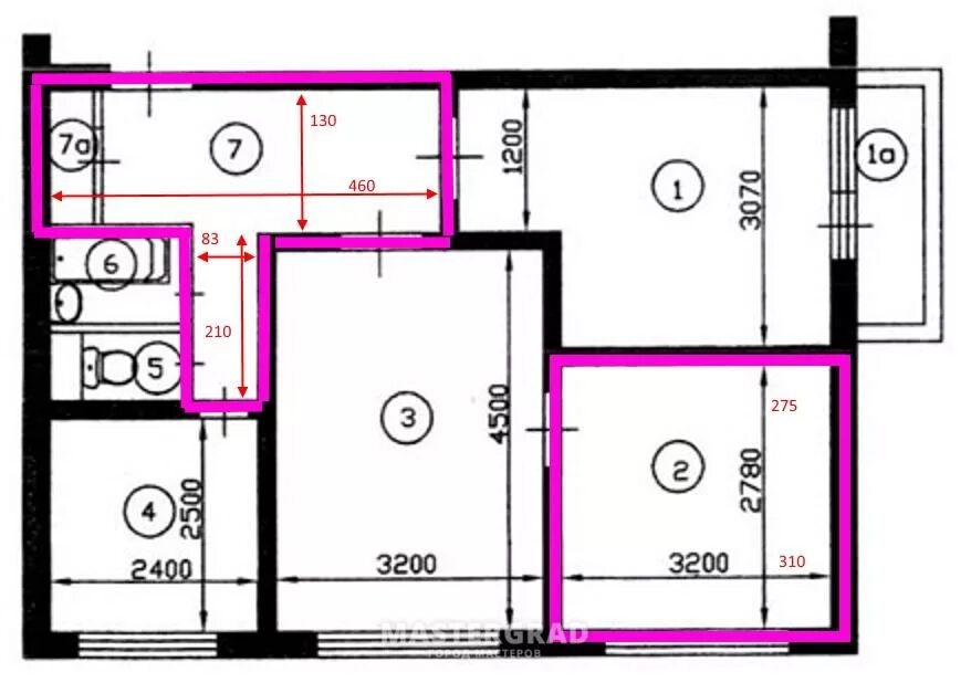 Планировки ii 49 3 комнатных квартир 49 трешка: найдено 87 изображений