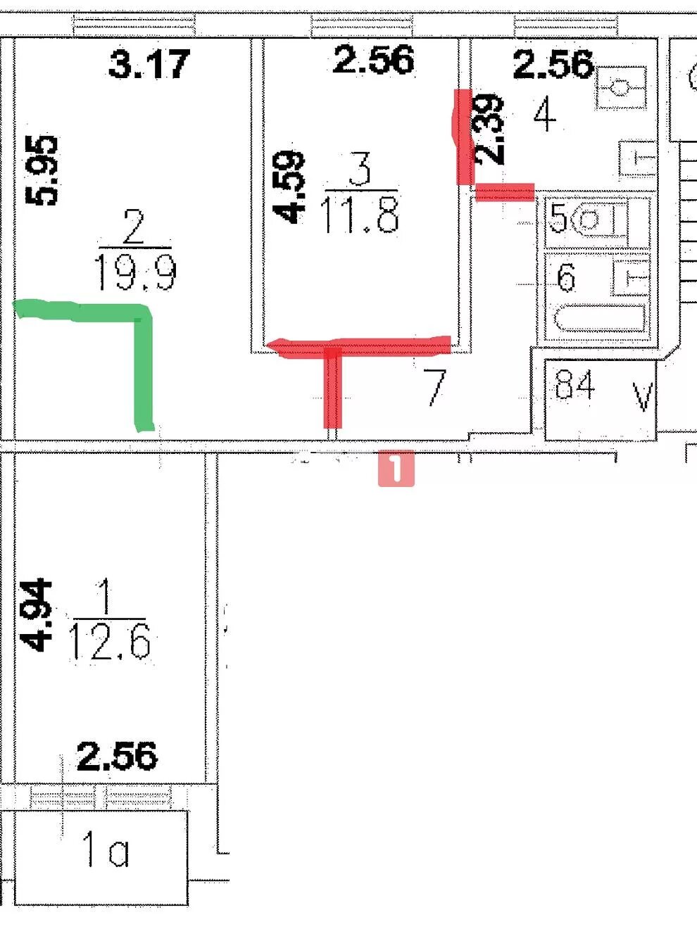 Планировки ii 49 3 комнатных квартир Перепланировка квартиры ii 49 трехкомнатной в доме - Фото подборки