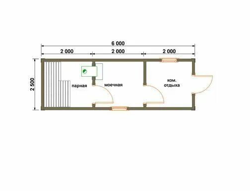 Планировки каркасных бань 3 на 4 Готовая каркасная баня 2 на 6 метра