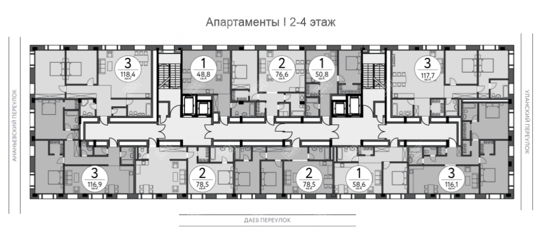 Планировки клубных квартир Клубный дом на Сретенке