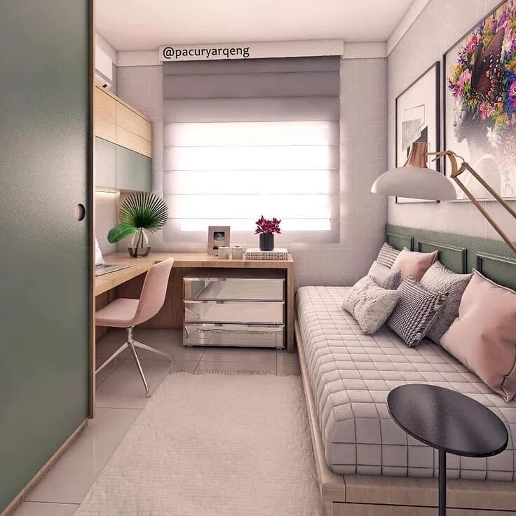 Планировки комнат 12 метров Pin em decoração
