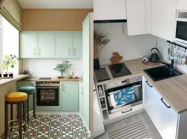 Планировки кухни 5 7 Over the years, the interior of the kitchen is constantly evolving. If earlier a
