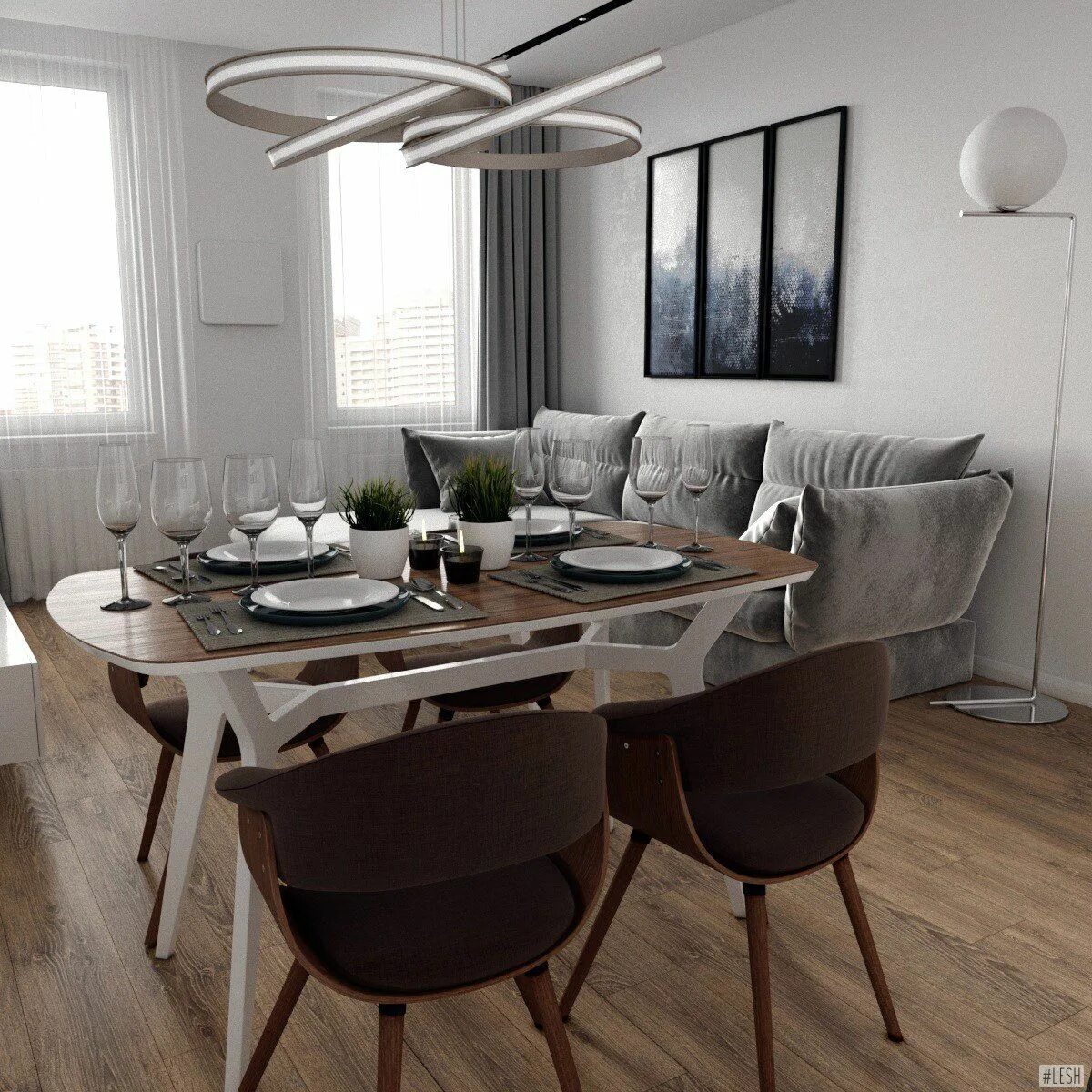 Планировки кухни гостиной с обеденным столом Pin by Viktorya Totskaya on гостиная House interior, Furniture, Interior