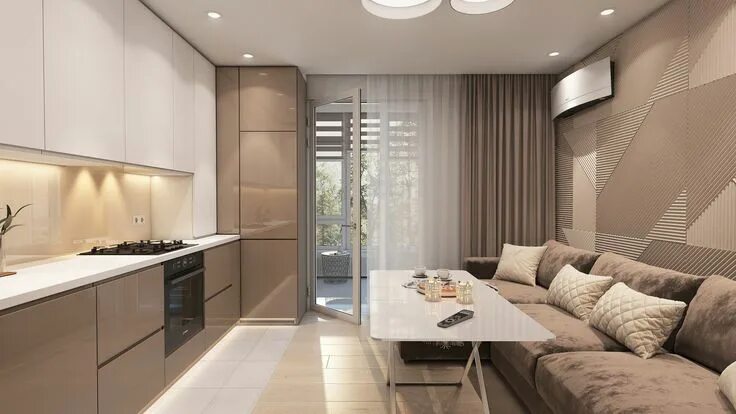 Планировки кухонь 15 кв Kitchen in a modern style. Интерьер кухни, Интерьер, Дизайн