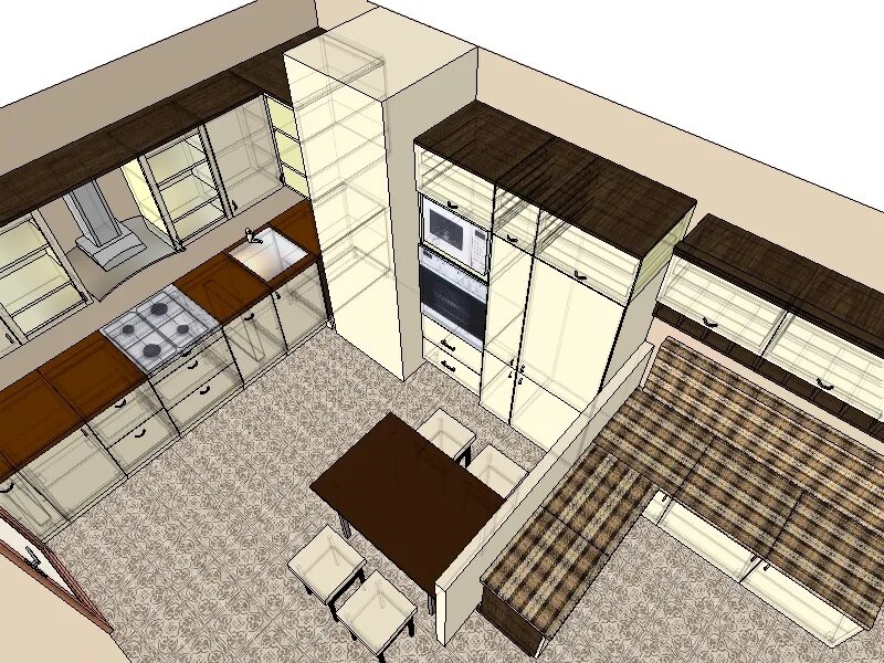 Планировки кухонь 24 м Кухня гостиная расстановка мебели фото - DelaDom.ru