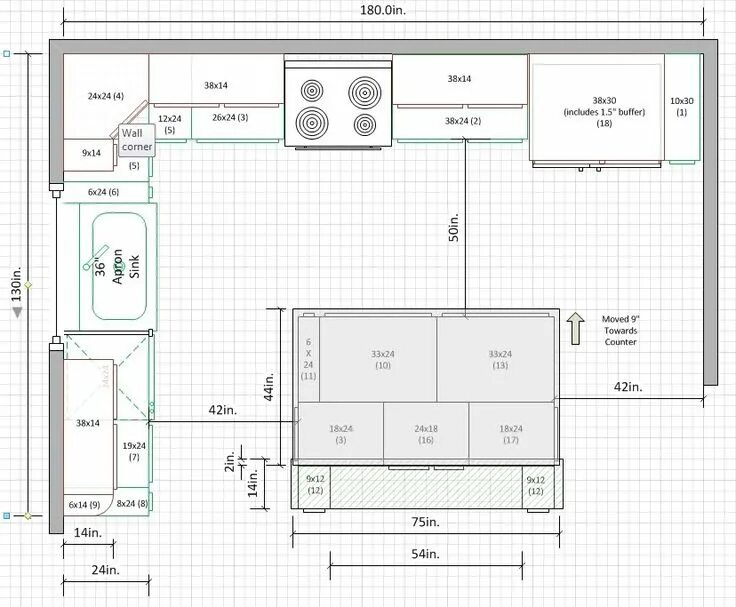 Планировки кухонных комнат Pin on C&K's kitchen Kitchen layout plans, Kitchen floor plans, Kitchen layout u