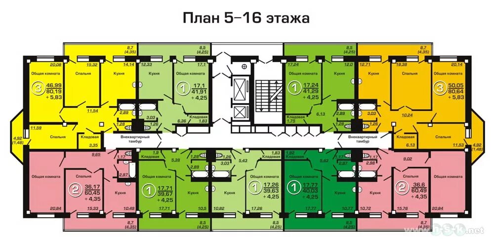 Планировки квартир 16 этажках Планировки квартир Степная, 6