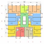Планировки квартир 16 этажках План 16 этажного жилого дома