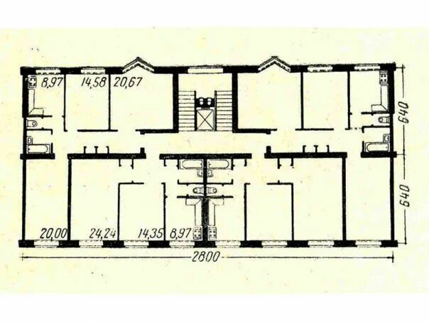 Планировки квартир 1960 Серия дома СМ-3, серия дома СМ-6 Floor plans, Sochi, Visualizations