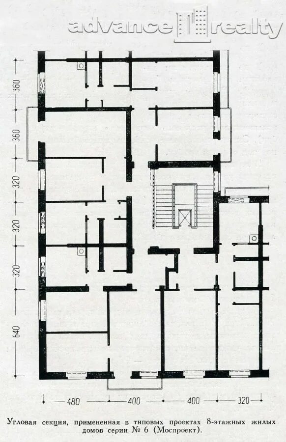 Планировки квартир 1960 СМ-6 - планировки Advance Realty Floor plans, Diagram
