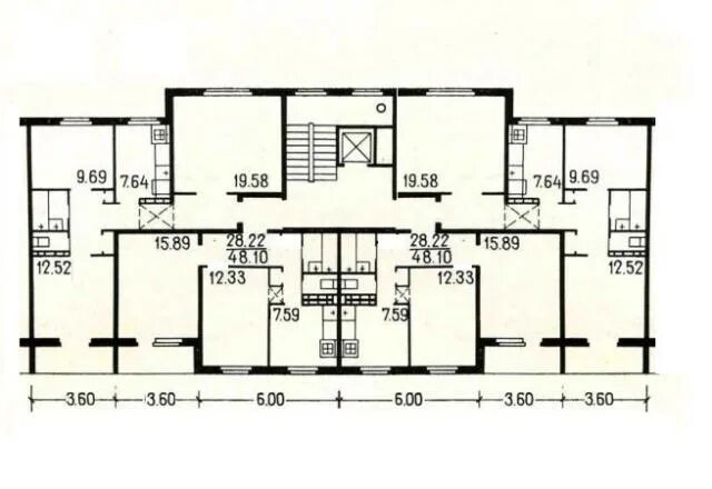 Планировки квартир 1960 Планировки домов ссср