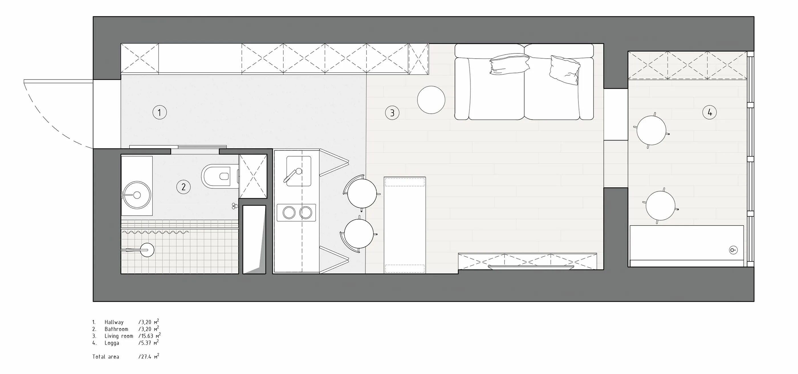 Планировки квартир 30 м Apartment in Saint Petersburg Russia 28 m2 on Behance Modern apartment interior,