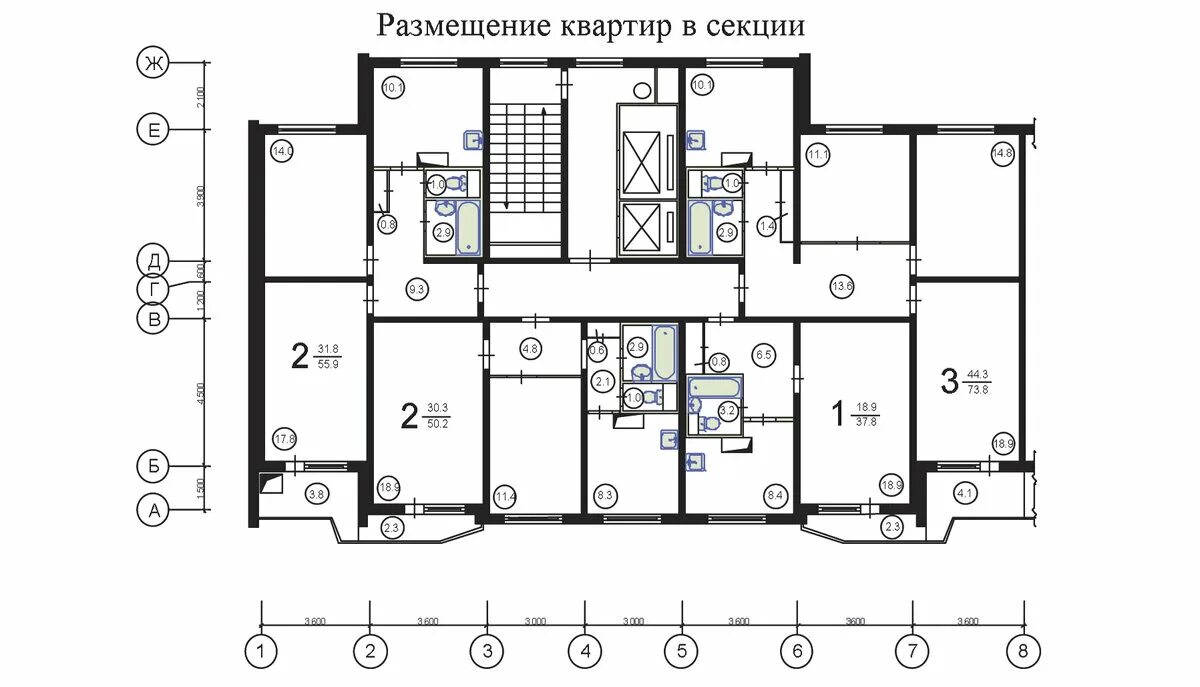 Планировки квартир дом п44т Самая массовая панелька в Москве - плюсы/минусы, стоит ли брать П-44? Дно Мещанс