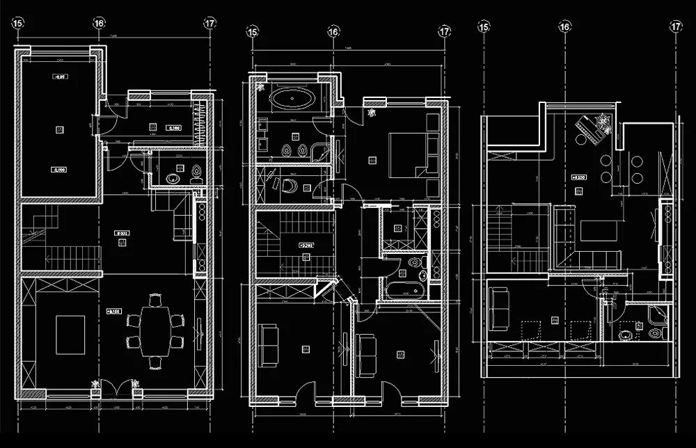 Планировки квартир dwg Часть 22. Этапы создания дизайн-проекта " Школа дизайна в Москве: современная шк