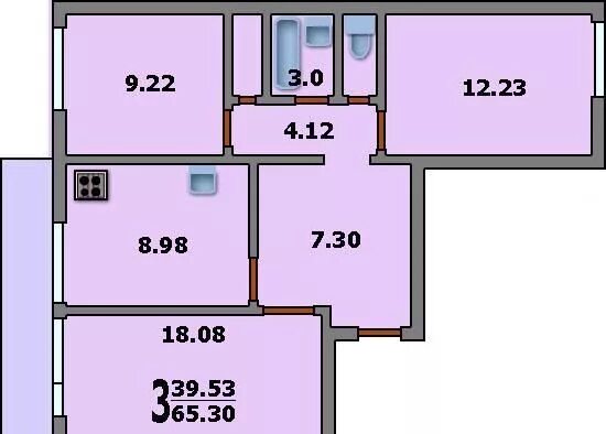 Планировки квартир и 522а Продажа трёхкомнатной квартиры Москва, метро Свиблово, Печорская улица 3, цена 1