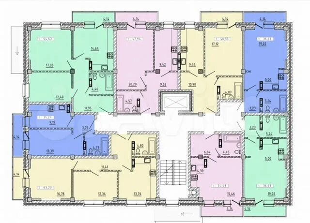 Планировки квартир иркутска 1-к квартира, 48 м², 4/9 эт. на продажу в Иркутске Купить квартиру Авито