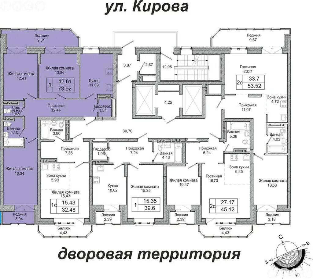 Планировки квартир киров Объявление № 7886630 - продажа 3-комнатной квартиры в новостройке в Новосибирске