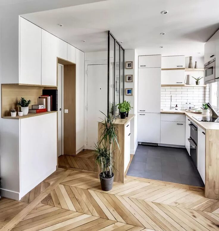 Планировки квартир кухня коридор 12 cozinhas pequenas que aproveitam muito bem o espaço Small apartment kitchen, 