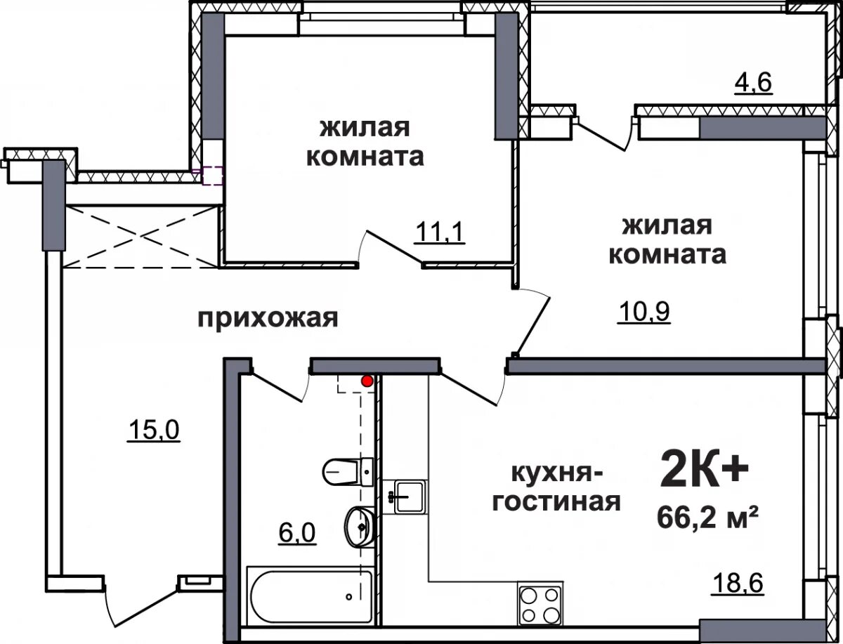 Планировки квартир нижний новгород официальный сайт ЖК Подкова на Родионова (Нижний Новгород) - планировки квартир