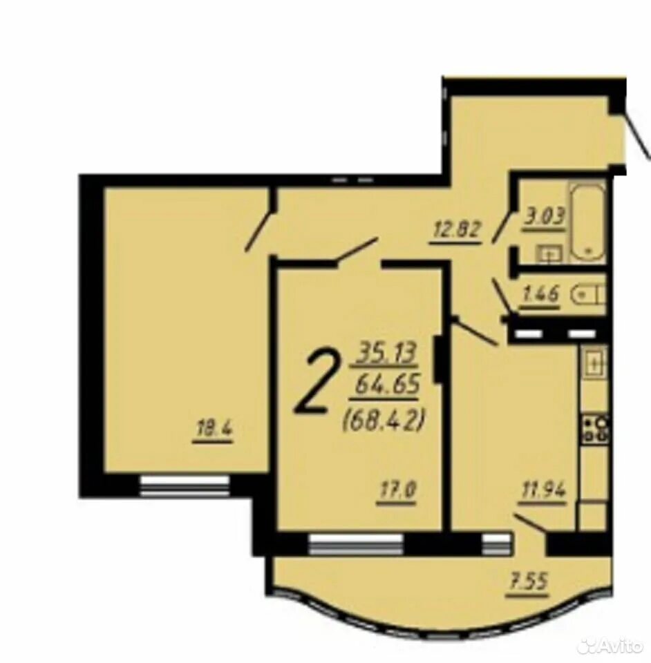 Планировки квартир олеко дундича 31 1 19 35 31 35