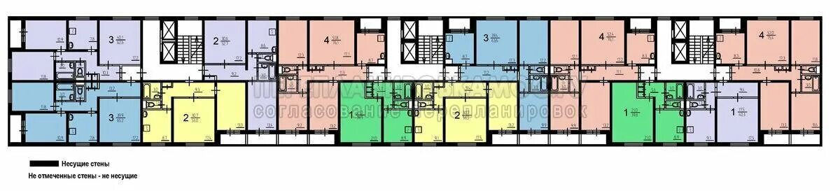 Планировки квартир п 30 Планировки квартир брежневок. Типы домов и поэтажные планы. Молния: мастерская X