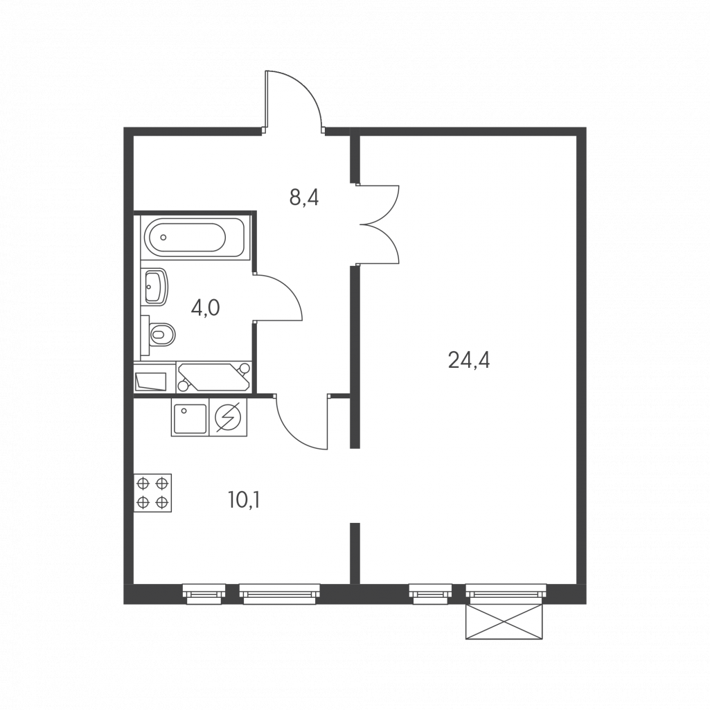Планировки квартир пик 2 г. Москва, г. Зеленоград, корп. 1703 (37 к3) - информация о доме, фото, характер
