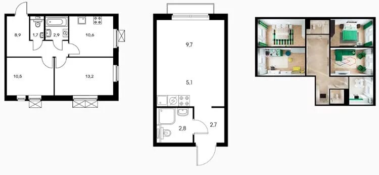Планировки квартир пик 2 Дома "ПИК-2": минусы и плюсы, характеристики серии, отзывы