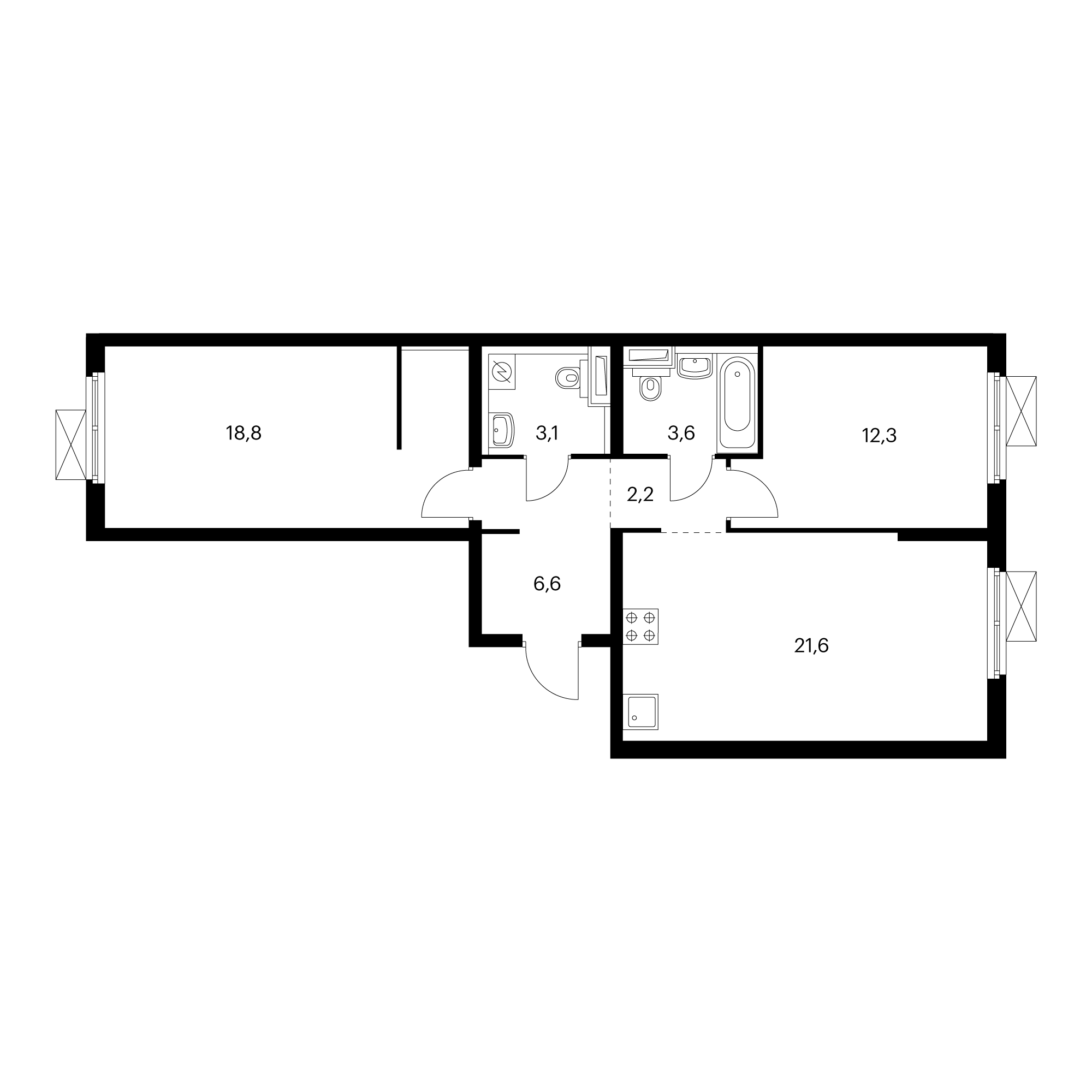 Планировки квартир пик 2 Планировки домов пик - найдено 89 картинок