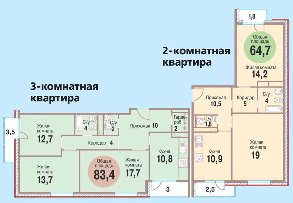 Планировки квартир по реновации Вопрос на миллион. Каким будет новое жильё по программе реновации? Аргументы и Ф