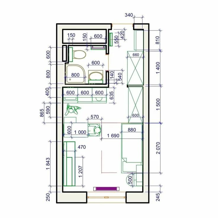 Планировки квартир размеры 515 Фотографии - Планировки - INMYROOM.ru Интерьер студии, Планировки, Планы небольш