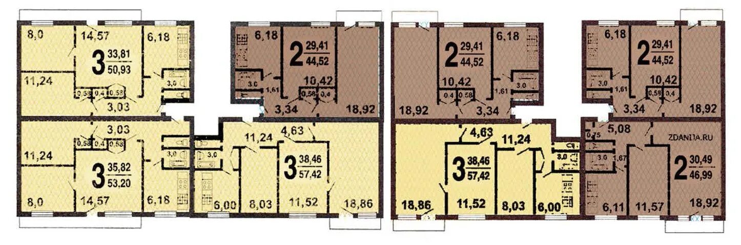 Планировки квартир размеры 515 Перепланировка квартир 1-515/9М, варианты перепланировки в домах I-515/9М