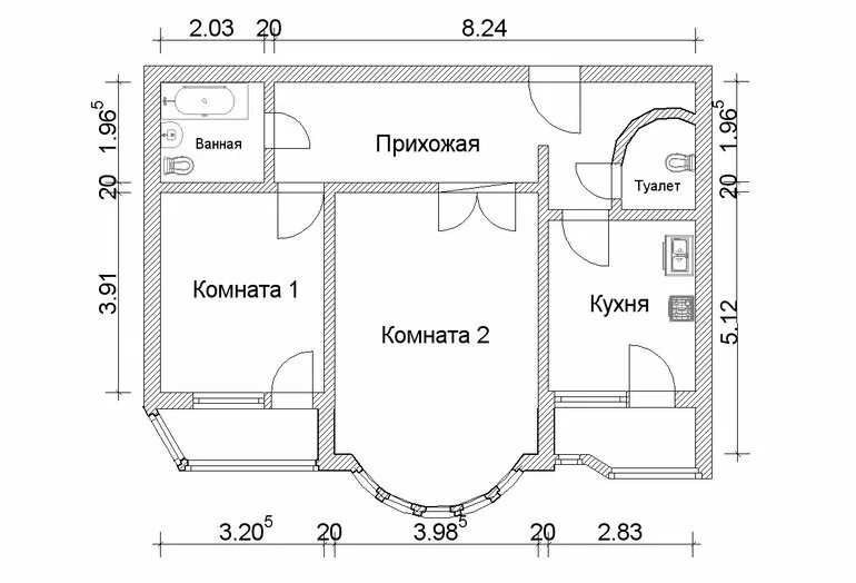 Планировки квартир размеры комнат Как сделать "НОРМАЛЬНЫЙ" план квартиры? - 16 ответов форум Babyblog