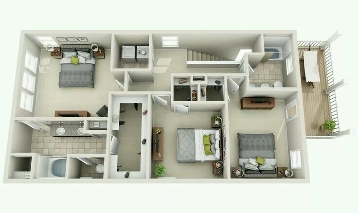 Планировки квартир с двумя санузлами Pin by Mari Alba on casa House design, Sims house design, Sims house plans