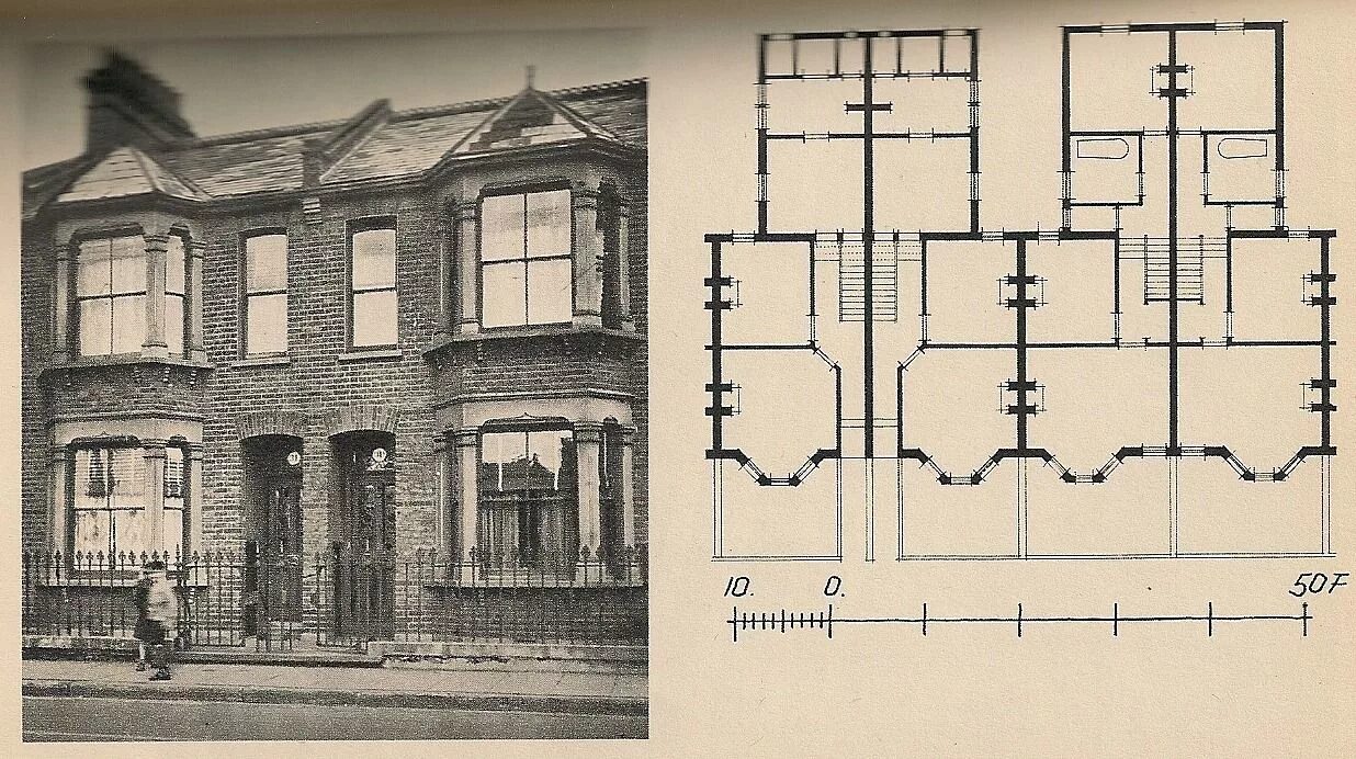 Планировки квартир старых домов Posts from October 2010 on The Great Wen Victorian house plans, House plans uk, 